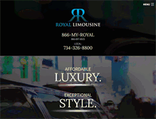 Tablet Screenshot of 1866myroyal.com